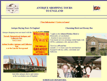 Tablet Screenshot of antiquetrails.com